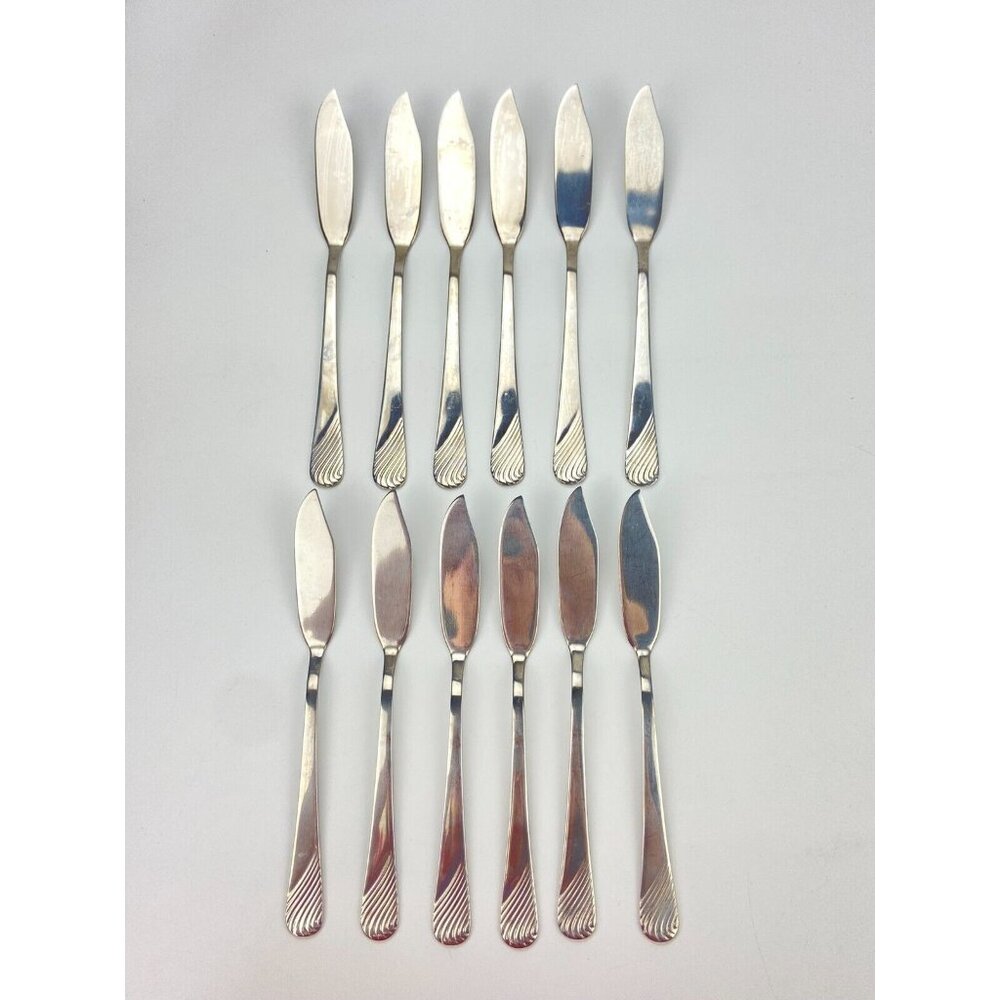 12 Piece Rostfrei Stainless Steel Butter Knife/Spreader Set 8" Long
